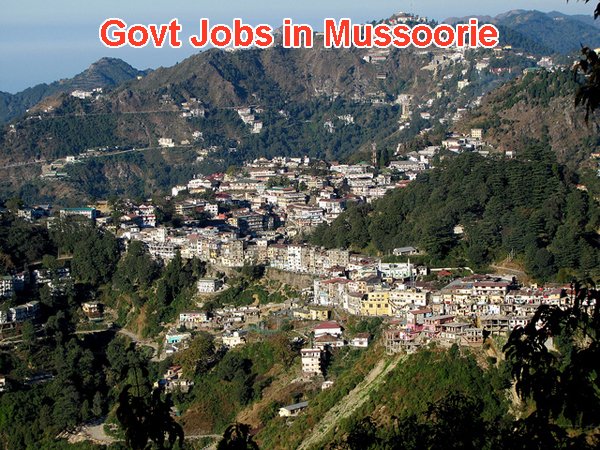 Sarkari Naukri in Mussoorie