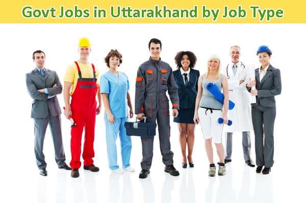 Govt Jobs by job type in Uttarakhand