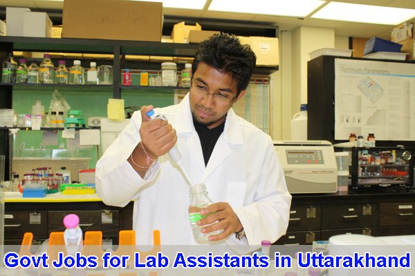 Sarkari Naukri for Lab Assistants in Uttarakhand