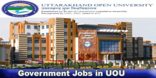 UOU Sarkari Naukri in Uttarakhand
